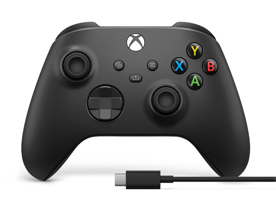 [日本仕様]Xbox ワイヤレス コントローラー + USB-C ケーブル 1V8-00005 [カーボン ブラック]